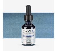 Schmincke - AQUA DROP, liquid, pigment-based watercolour, indigo blue in 30 ml pipette bottle, 24460034, for watercolour painting, urban sketching, calligraphy, handlettering, lightfast