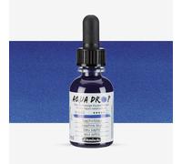 Schmincke - AQUA DROP, liquid pigment-based watercolour, sapphire blue in 30 ml pipette bottle, 24440034, for watercolour painting, urban sketching, calligraphy, handlettering, lightfast