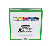 Schmincke artists colours, gouache colours Akademie® gouache, box set, 5 x 20 ml tubes