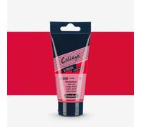 Schmincke - College® Linol, artists' lino printing inks, dark red in 75 ml tube, 39350013, low-odour water-based lino printing ink, lightfast, even print