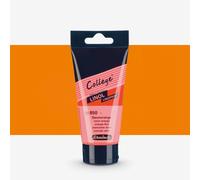 Schmincke : College Linol : Linoprint Ink : 75ml : Neon Orange