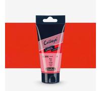 Schmincke : College Linol : Linoprint Ink : 75ml : Red