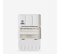 Schmincke : Empty Metal Watercolour Box : Holds 12 Half Pans