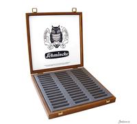 Schmincke Empty Pastel Box Wooden 29.5cm Holds 45 Pastels Storage Case