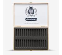 Schmincke : Empty Wooden Pastel Box : Holds 30