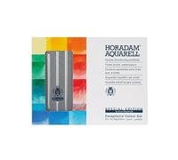 Schmincke - HORADAM® AQUARELL, Exceptional Colours Set, 9 x 1/2 pans, 74 643 097, metal box, painting set, finest watercolours