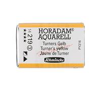 Schmincke - HORADAM® AQUARELL - finest artists' watercolour paints, 219 Turners Yellow, 14 219 043, 1/1 pan