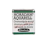 Schmincke - HORADAM® AQUARELL - finest artists' watercolour paints, 512 chromium oxide green, 14 512 044, 1/2 pan
