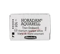 Schmincke - HORADAM® AQUARELL - Finest Artists' watercolours, 101 Titanium Opaque White, 14 101 043, 1/1 pan