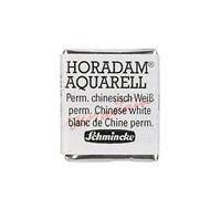 Schmincke - HORADAM® AQUARELL - finest artists' watercolours, 102 Permanent Chinese White, 14 102 044, 1/2 pan