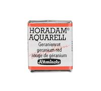 Schmincke - HORADAM® AQUARELL - Finest Artists' watercolours, 341 Geranium red, 14 341 044, 1/2 pan