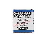 Schmincke - HORADAM® AQUARELL - finest artists' watercolours, 484 Phthaloblue, 14 484 044, 1/2 pan
