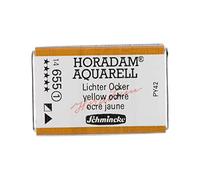 Schmincke - HORADAM® AQUARELL - finest artists' watercolours, 655 Yellow Ochre, 14 655 043, 1/1 pan