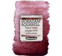 Schmincke - HORADAM® AQUARELL, Super Granulation, 14 914 044 Volcano Violet, 1/2 pans, very strong granulating colors, finest, super granulating watercolors