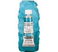 Schmincke - HORADAM® AQUARELL, Super Granulation, 14 954 006 Deep Sea Green, 15 ml tube, very strong granulating colors, finest, super granulating watercolors