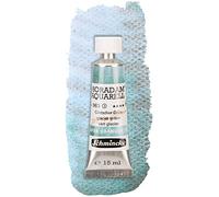 Schmincke - HORADAM® AQUARELL, Super Granulation, 14 963 006 Glacier Green, 15 ml tube, very strong granulating colors, finest, super granulating watercolors