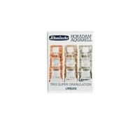 Schmincke Horadam Aquarell, Super Granulation Trio Urban, 5 ml Tubes, 74 896 097, Cardboard Set, Very Strong Granulating Colours, Finest, Super Granulating Watercolour Paints