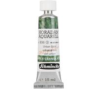Schmincke - HORADAM® AQUARELL, Super Granulation, Urban Green, 14 936 006, 15 ml, very strongly granulating shades, finest, super granulating watercolors