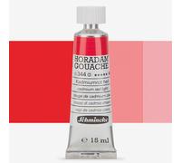 Schmincke : Horadam Gouache Paint : 15ml : Cadmium Red Light