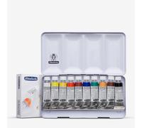 Schmincke : Horadam Gouache Paint : Metal Set : 10 x 15ml
