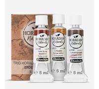 Schmincke - Horadam Naturals, Trio Earth, 86 006 097, finest vegan watercolor, set with 3x 5 ml