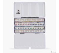 Schmincke Horadam Artists Watercolour 48 Half Pan Metal Box Set - 74448097