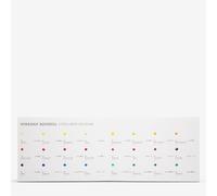 Schmincke : Horadam Watercolour Paint : Exclusive Colours : 24 Dot Card