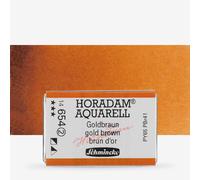 Schmincke : Horadam Watercolour Paint : Full Pan : Gold Brown