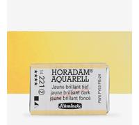 Schmincke : Horadam Watercolour Paint : Full Pan : Jaune Brilliant Dark