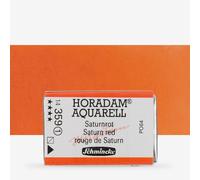 Schmincke : Horadam Watercolour Paint : Full Pan : Saturn Red