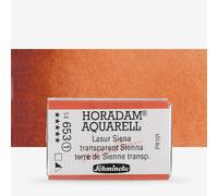 Schmincke : Horadam Watercolour Paint : Full Pan : Transparent Sienna