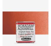 Schmincke - HORADAM® AQUARELL - finest artists' watercolour paints, 649 English Venetian Red, 14 649 044, 1/2 pan