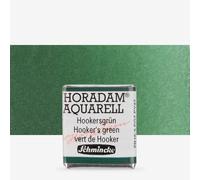 Schmincke : Horadam Watercolour Paint : Half Pan : Hooker's Green