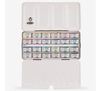 Schmincke : Horadam Watercolour Paint : Metal Set : 24 Full Pans