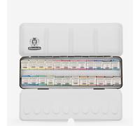 Schmincke : Horadam Watercolour Paint : Metal Set : 24 Half Pans