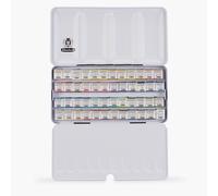 Schmincke Horadam Artists Watercolour 48 Half Pan Metal Box Set - 74448097