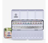 Schmincke : Horadam Watercolour Paint : Metal Set : Jackson's Edition : 12 Half Pans