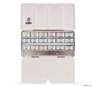 Schmincke Horadam Watercolour Paint Set Metal Tin 18 Full Pans Painting