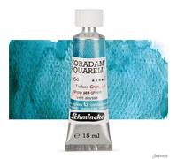 Schmincke - HORADAM® AQUARELL, Super Granulation, 14 954 006 Deep Sea Green, 15 ml tube, very strong granulating colors, finest, super granulating watercolors