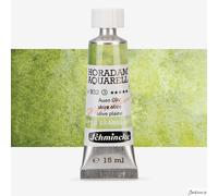 Schmincke Horadam Watercolour Paint Supergranulation 15ml Tube Shire Olive