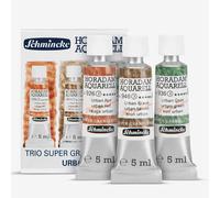 Schmincke : Horadam Watercolour Paint : Supergranulation Set : 5ml : 3 Urban Colours