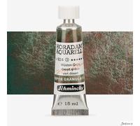 Schmincke Horadam Watercolour Paint Tube 15ml Desert Green Supergranulation