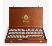 Schmincke : Horadam Watercolour Paint : Wooden Box : 5ml Supergranulation : Set of 50