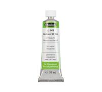 Schmincke - Medium W Gel, tube 35 ml, 50 043 009, gel-like auxiliary for oil painting, enables water miscibility of oil paints, low odor