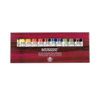 Schmincke - MUSSINI finest resin oil colours, cardboard set, 12 x 15 ml set, 70 012 097