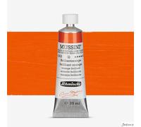Schmincke Mussini Oil Paint Natural Resin 35ml Chrome Orange Hue For Artists