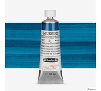 Schmincke Mussini Oil Paint Natural Resin 35ml Manganese Cerulean Blue Hue