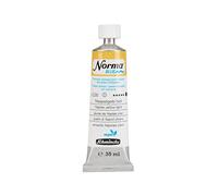 Schmincke - NORMA® Blue, 21226009, finest watercolourable artists' oil colours, highly pigmented, lightfast, vegan, Naples yellow light, 35 ml