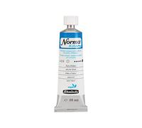 Schmincke - NORMA® Blue, 21424009, finest watercolourable artists' oil colours, highly pigmented, lightfast, vegan, Azure blue, 35 ml