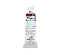 Schmincke - NORMA® Blue, 21610009, finest watercolourable artists' oil colours, highly pigmented, lightfast, vegan, Natural burnt sienna, 35 ml